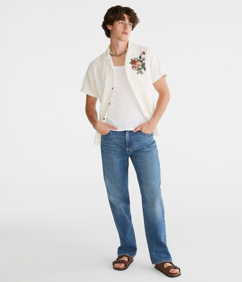 Aéropostale Relaxed Jean Medium Wash