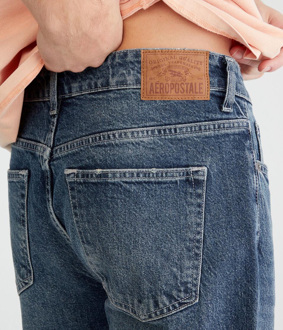 Aéropostale Relaxed Straight Jean Medium Wash