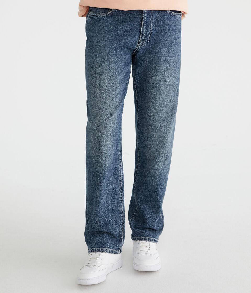 aéropostale Relaxed Straight Jean medium wash