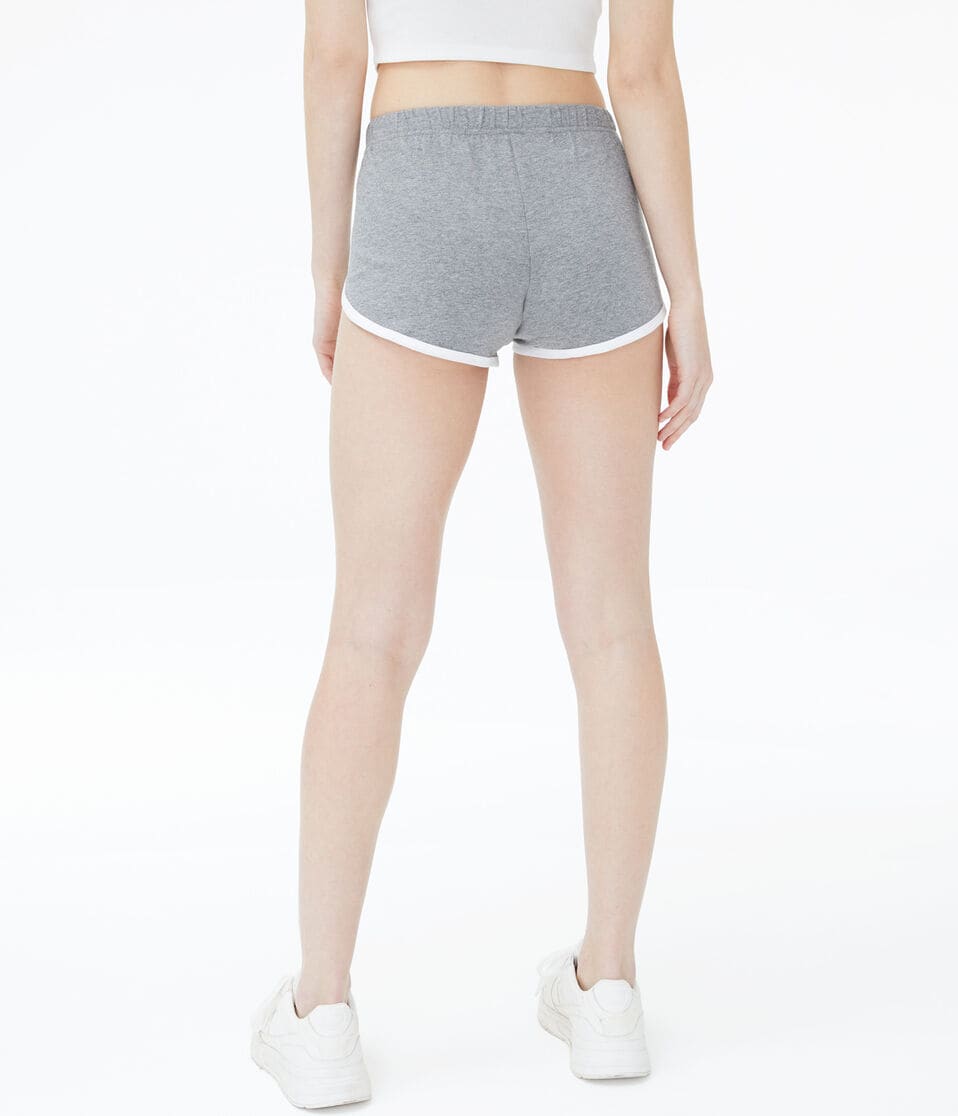 Aéropostale Retro Shorts Med Hthr Grey
