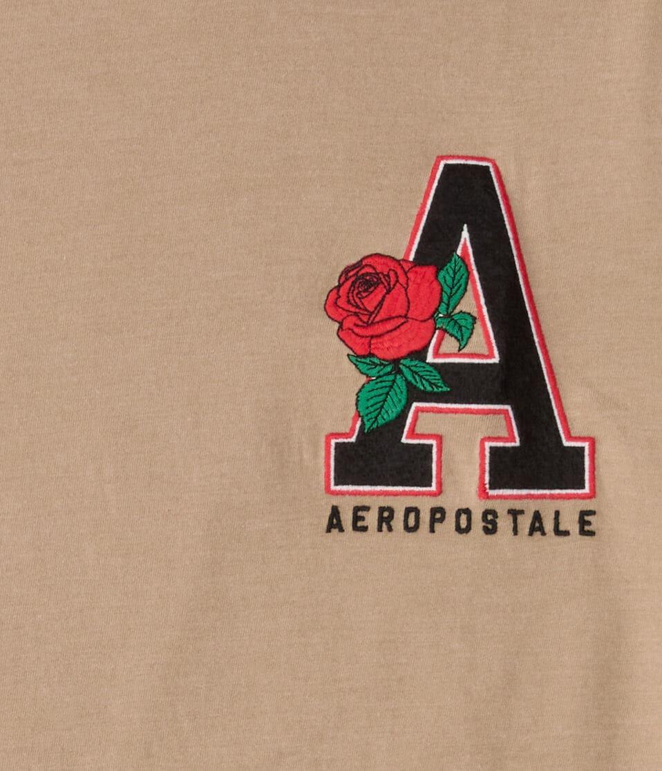 Aéropostale Aeropostale Rose Appliqué Graphic Tee Duster