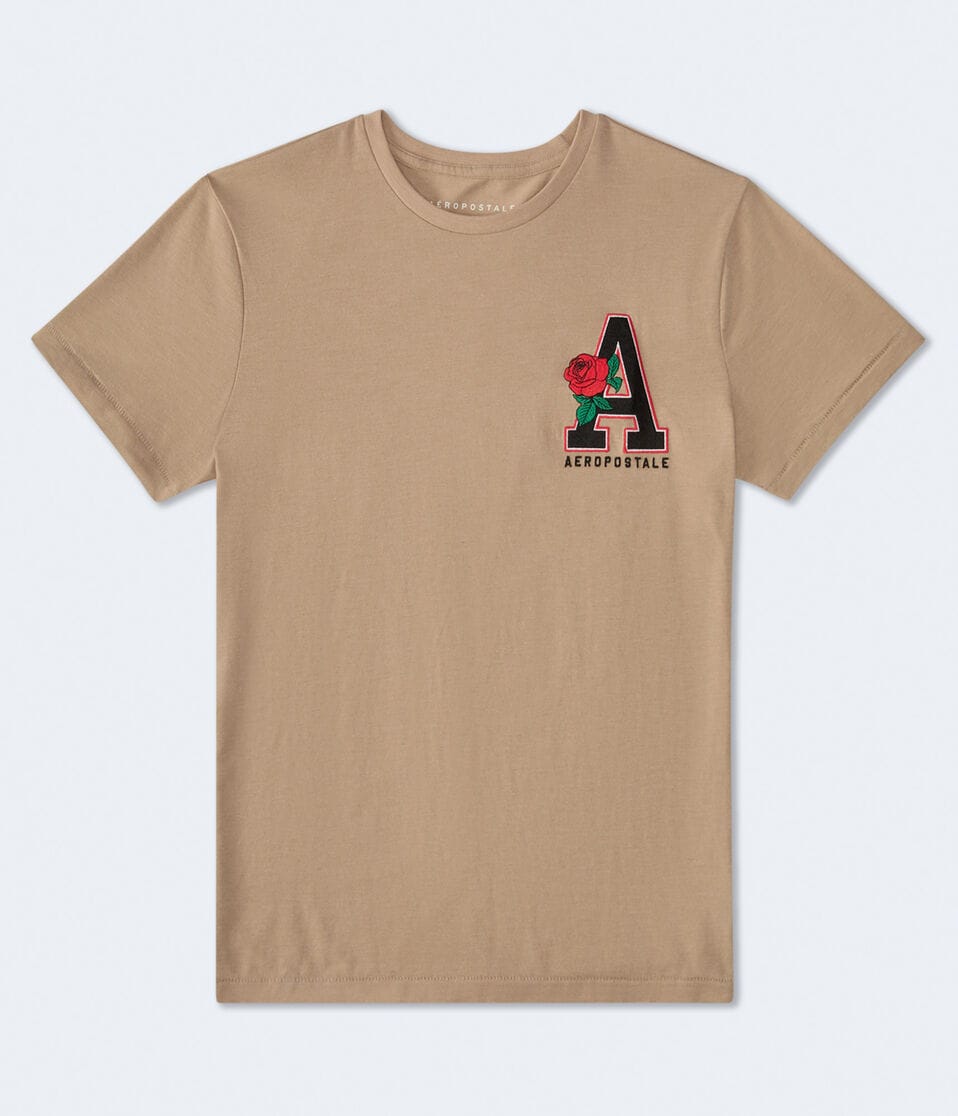 aéropostale Aeropostale Rose Appliqué Graphic Tee duster