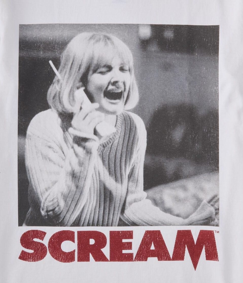 Aéropostale Scream Relaxed Graphic Tee White