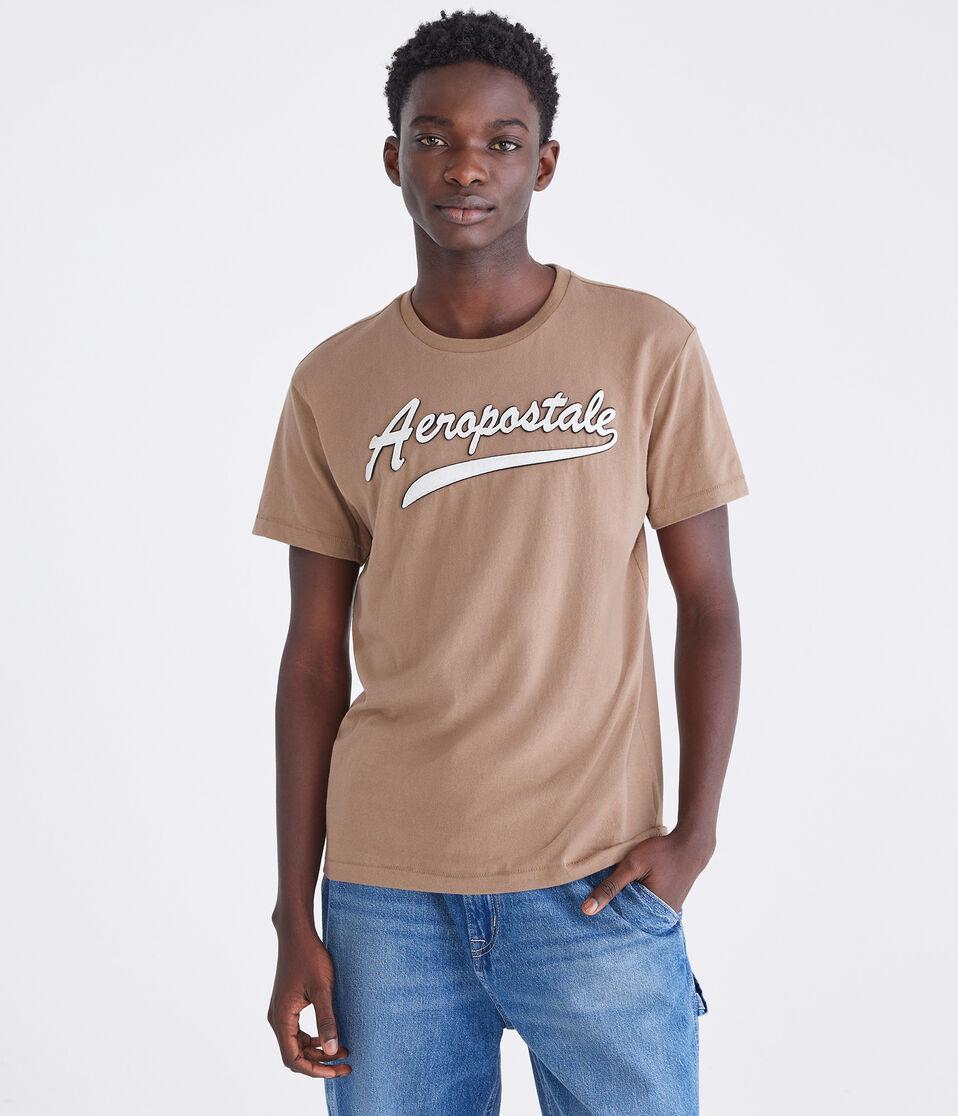 aéropostale Aeropostale Script Logo Appliqué Graphic Tee duster