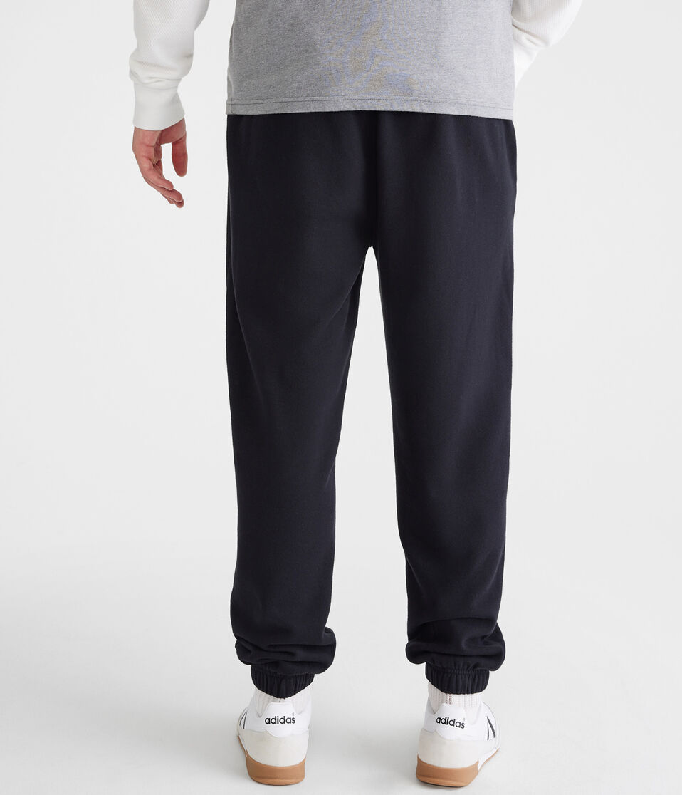 Aéropostale Aeropostale Script Logo Jogger Sweatpants Black Fox