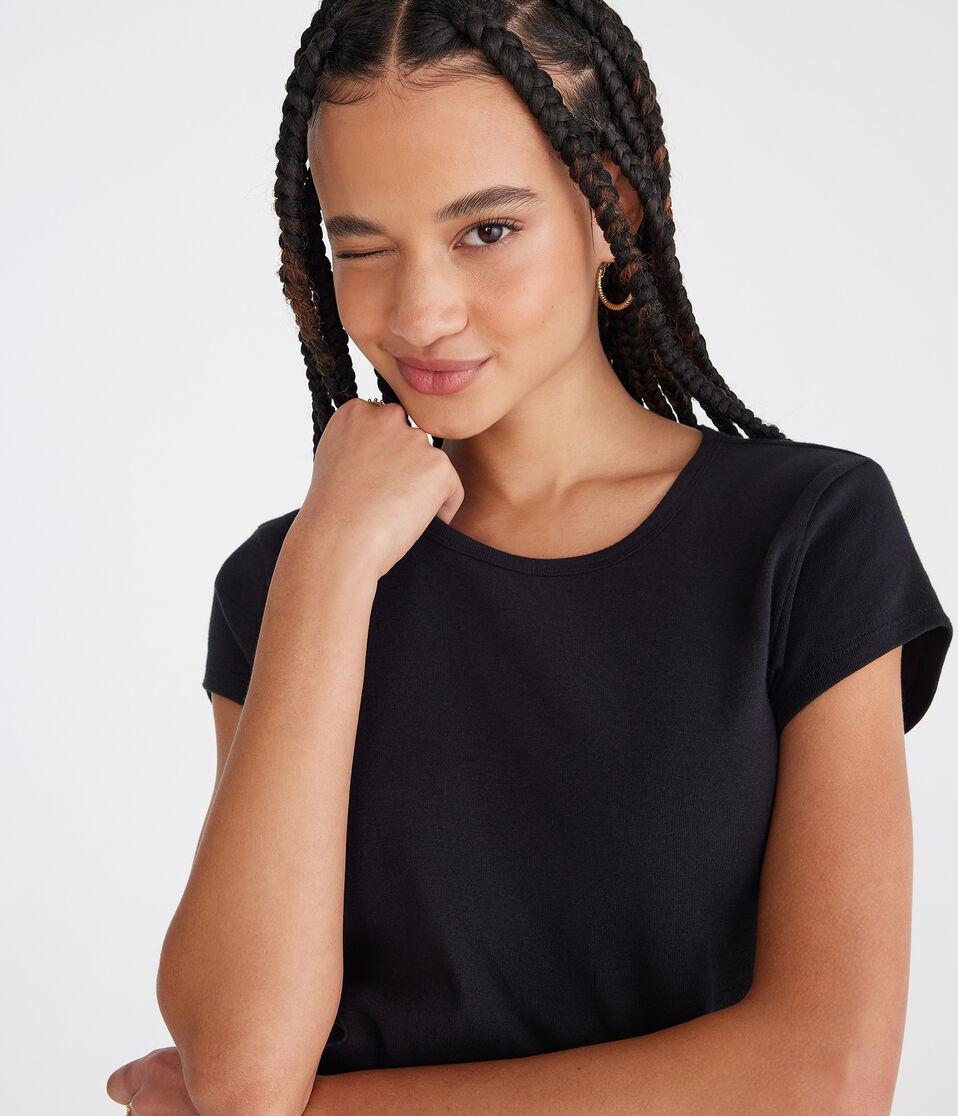 Aéropostale Seriously Soft Shrunken Tee Black Fox