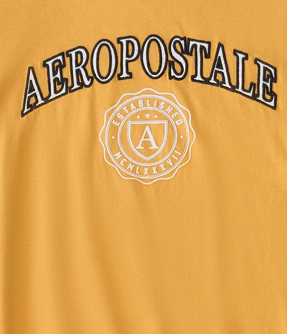 Aéropostale Aeropostale Shield Crest Graphic Tee Dark Yellow