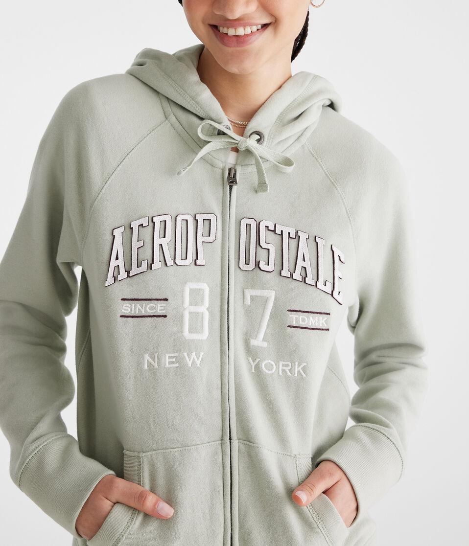 Aéropostale Aeropostale Since 87 Full-Zip Hoodie Organic Olive
