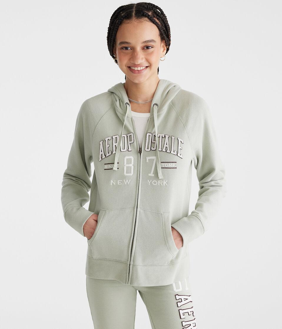 aéropostale Aeropostale Since 87 Full-Zip Hoodie organic olive