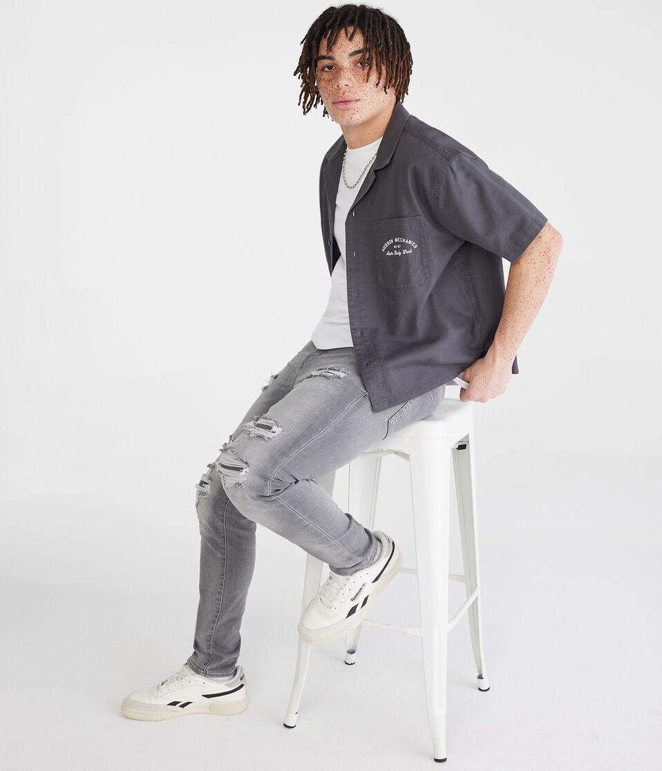 aéropostale Skinny Jean grey wash