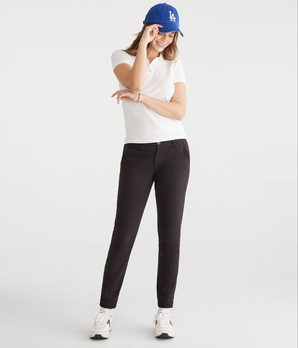 Aéropostale Skinny Uniform Pants Black