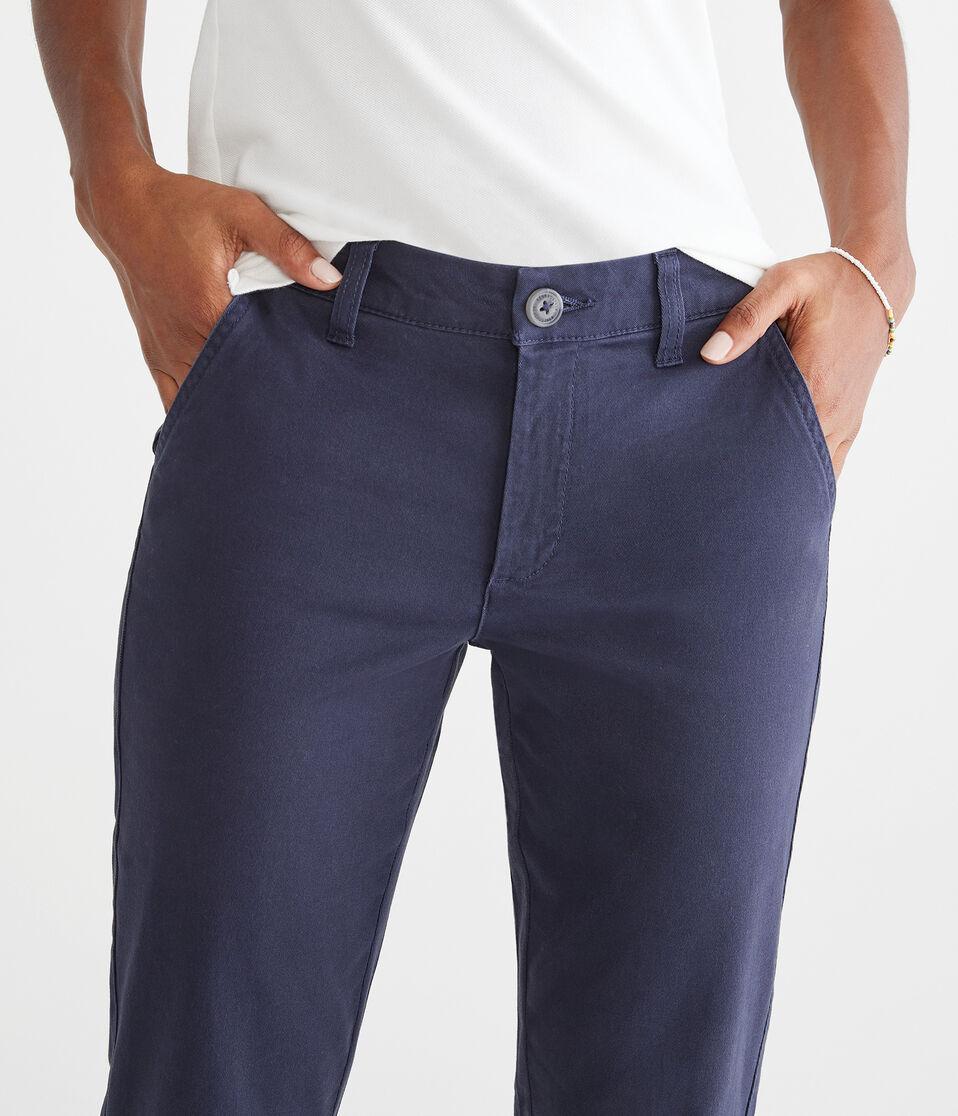 Aéropostale Skinny Uniform Pants Navy Prep