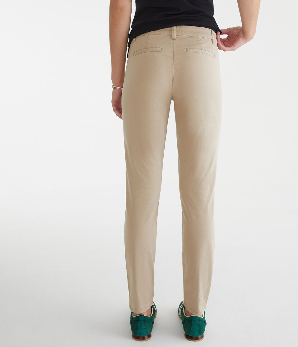Aéropostale Skinny Uniform Pants Summer Tan
