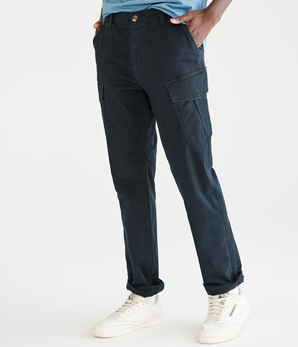 aéropostale Slim Cargo Pants black fox
