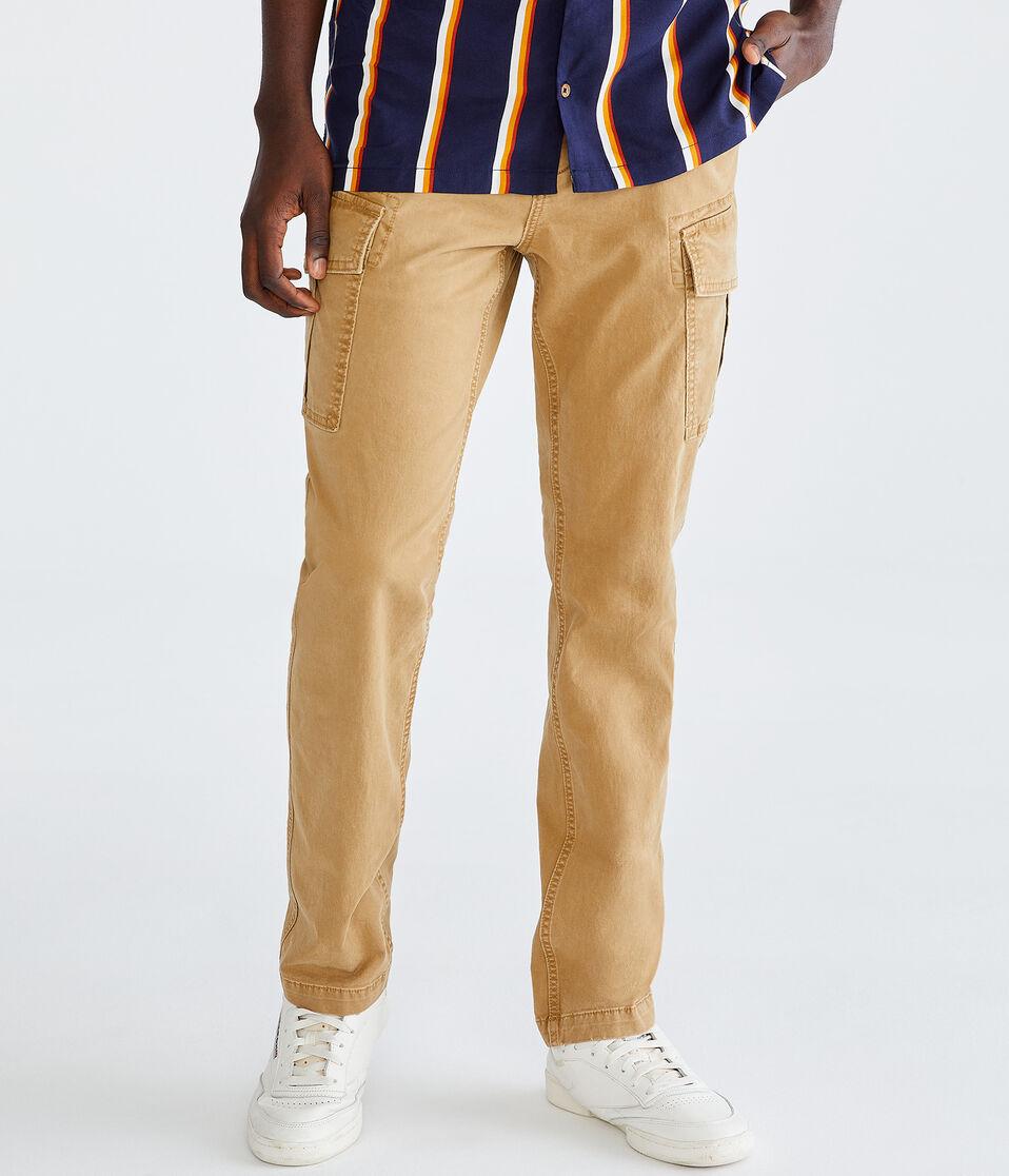 aéropostale Slim Cargo Pants sandalwood