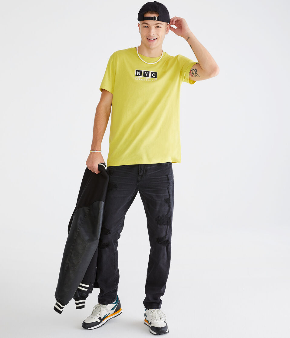 Aéropostale Slim Premium Air Jean Black Wash