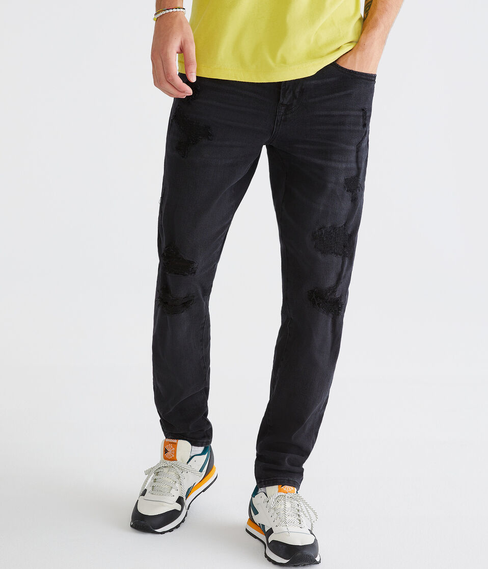 aéropostale Slim Premium Air Jean black wash