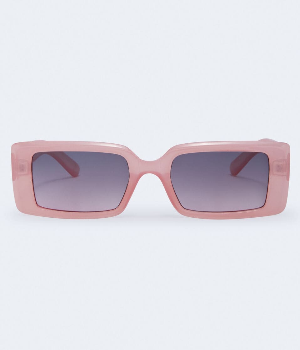 aéropostale Slim Rectangle Sunglasses pink