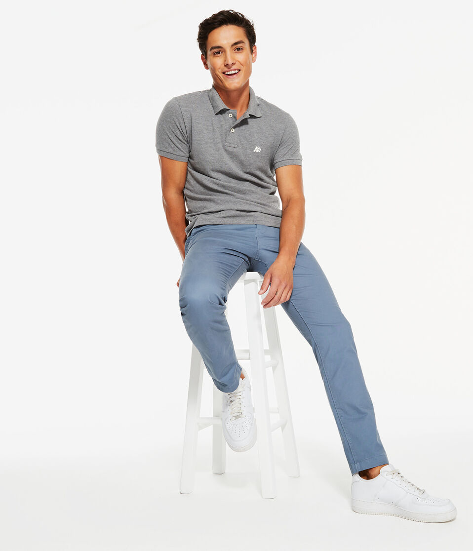 Aéropostale Slim Straight Chinos Blue Mirage