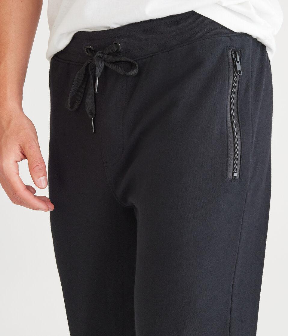 Aéropostale Solid Jogger Sweatpants Black Fox