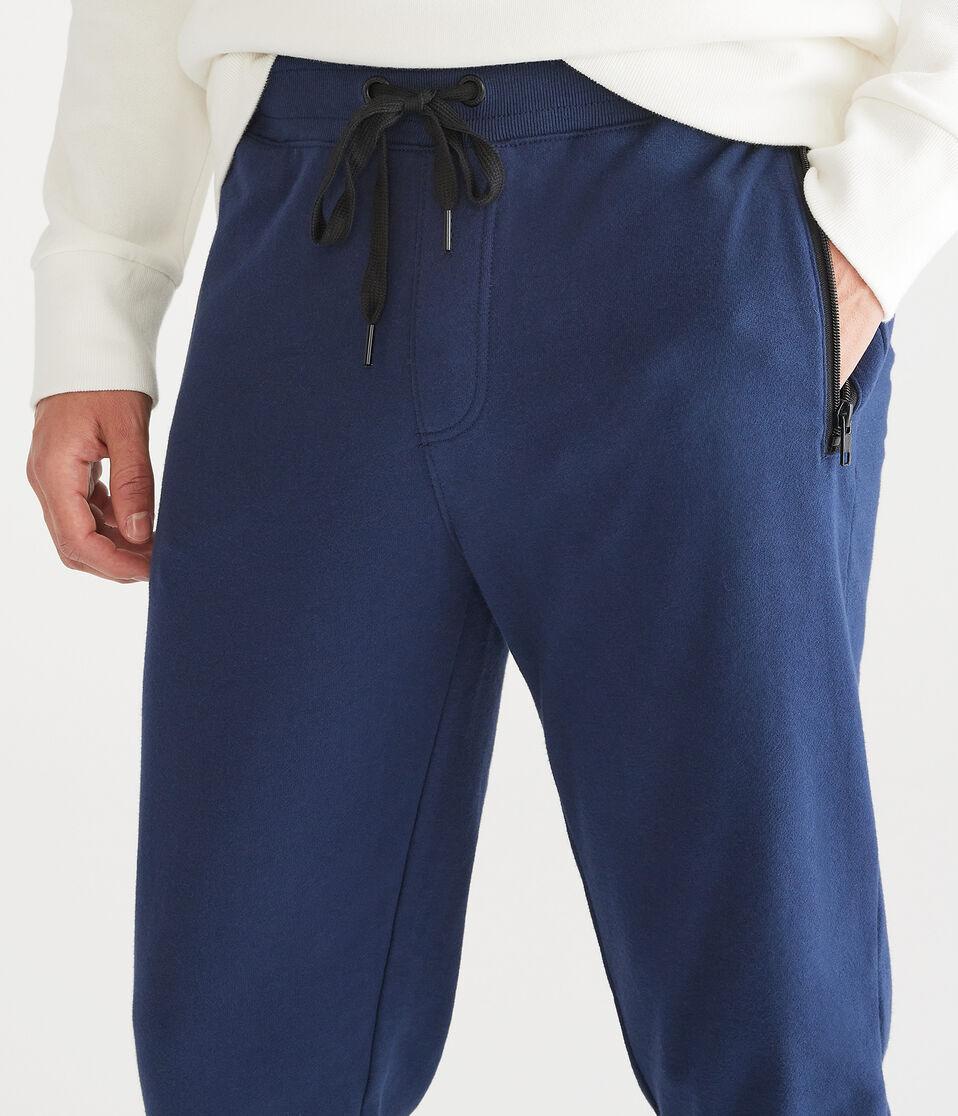Aéropostale Solid Jogger Sweatpants Cadet Navy