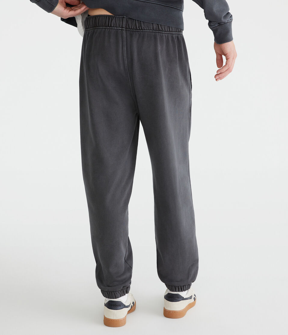 Aéropostale Solid Jogger Sweatpants Whale Grey