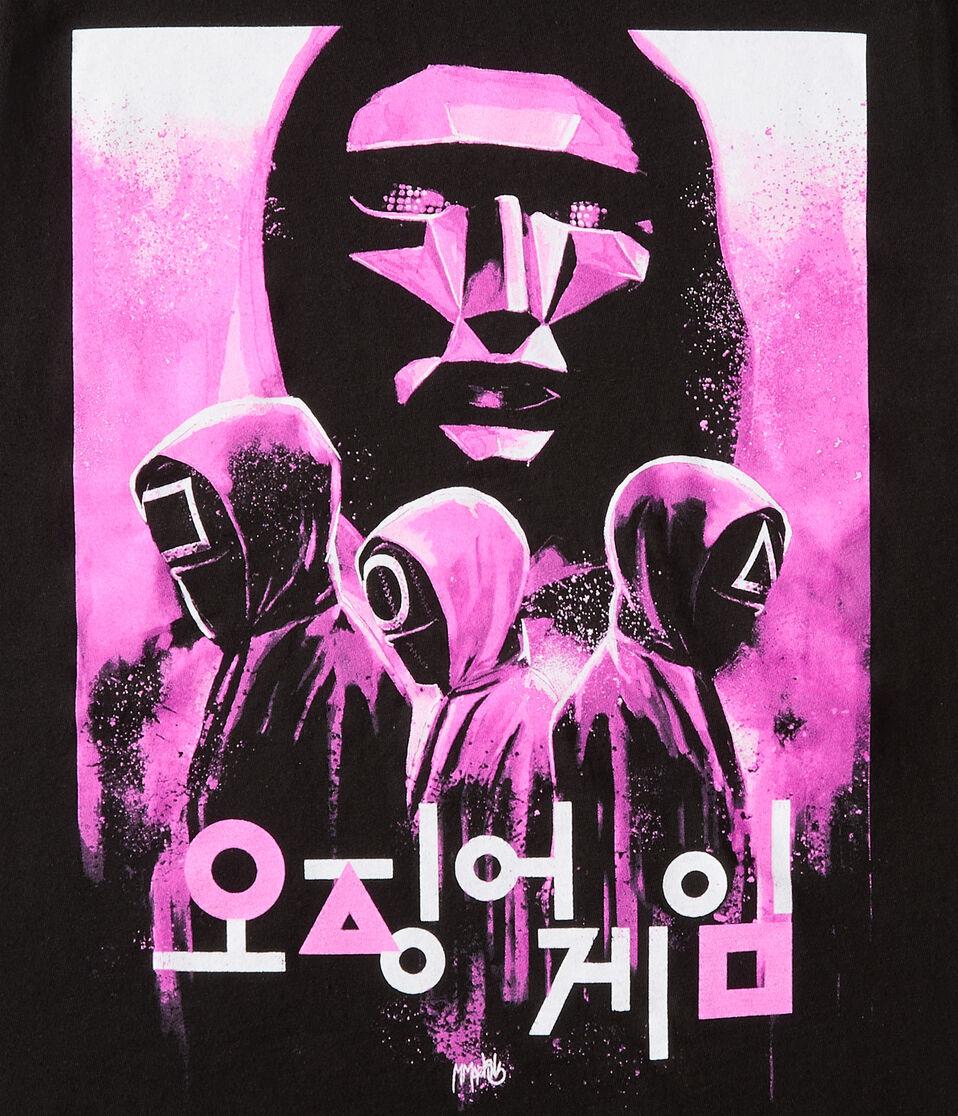 Aéropostale Squid Game Relaxed Graphic Tee Beige