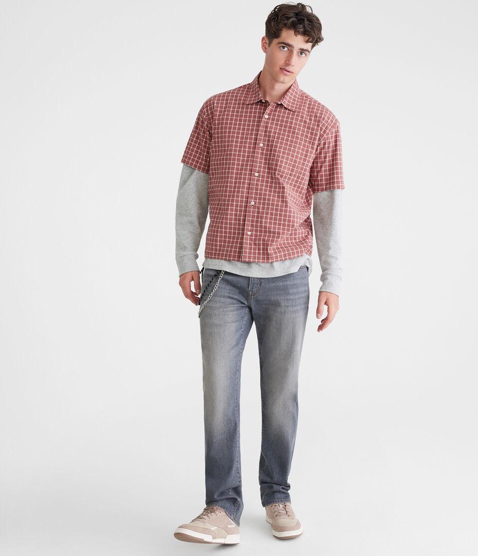 Aéropostale Straight Jean Grey Wash