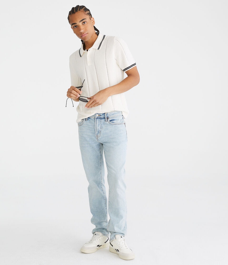 Aéropostale Straight Premium Air Jean Light Wash