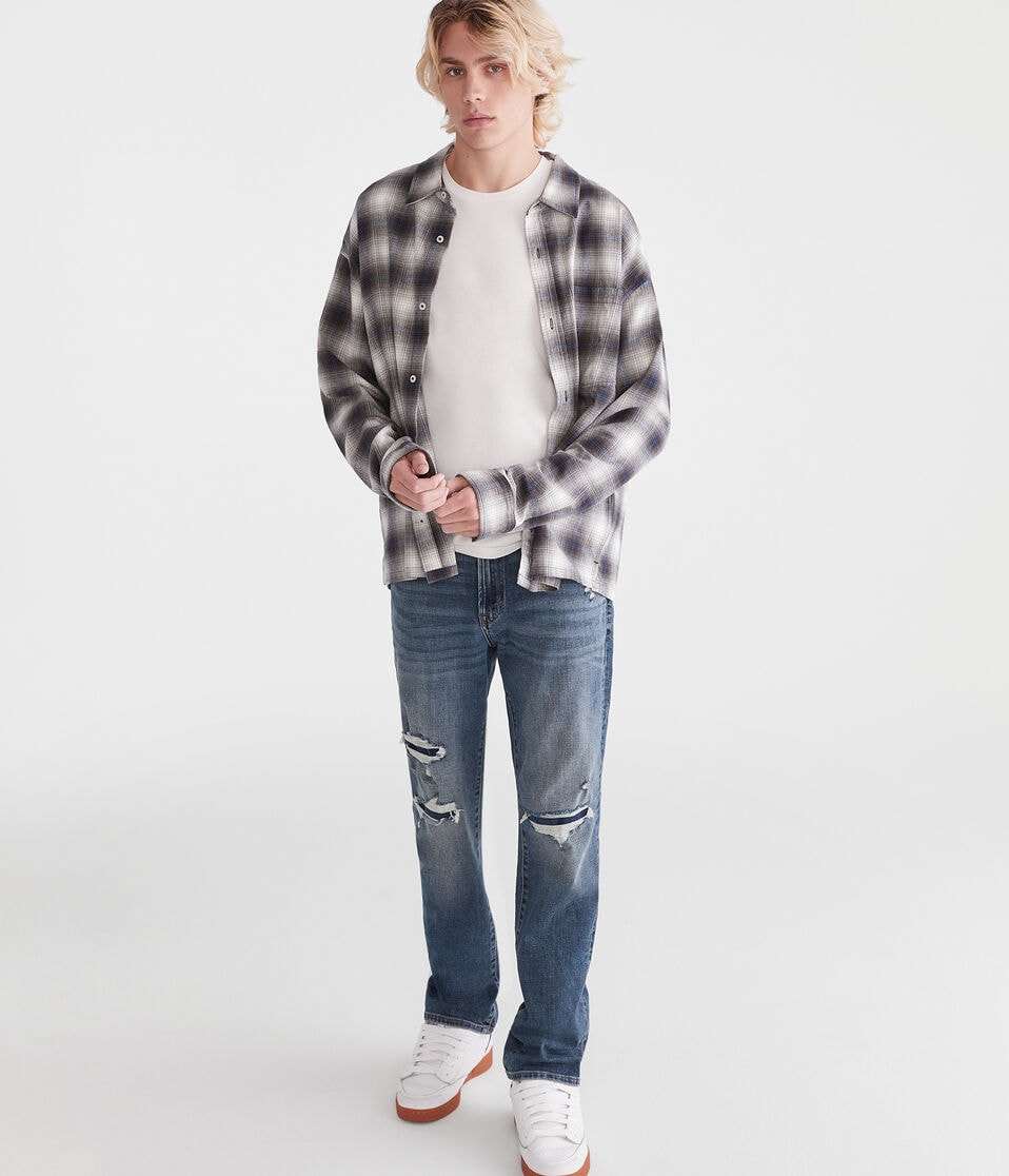 Aéropostale Straight Premium Air Jean Medium Wash