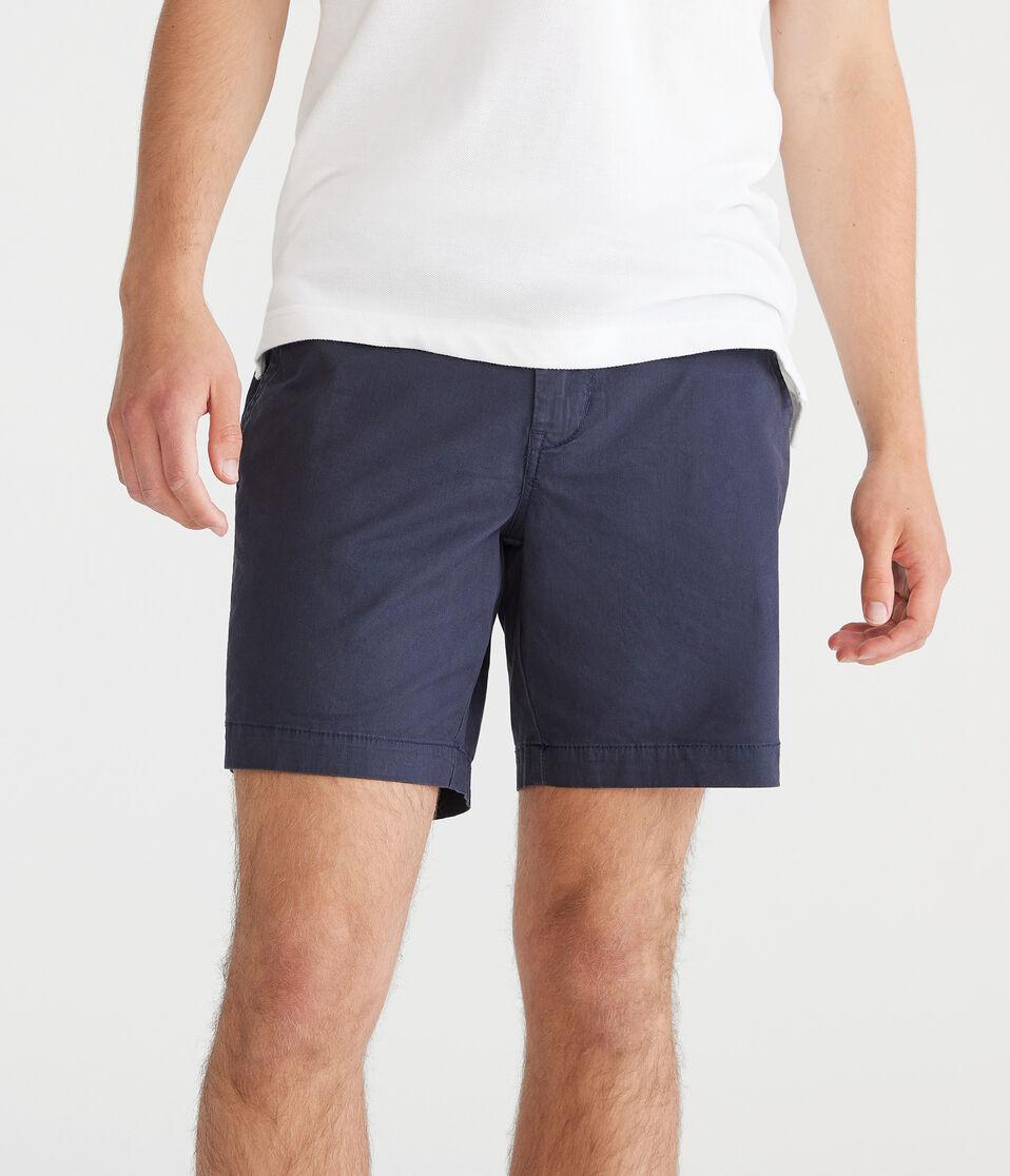 Aéropostale Stretch Chino Shorts 7.5" Deep Navy