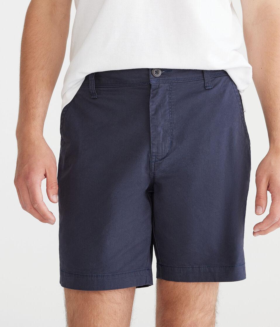 aéropostale Stretch Chino Shorts 7.5" deep navy