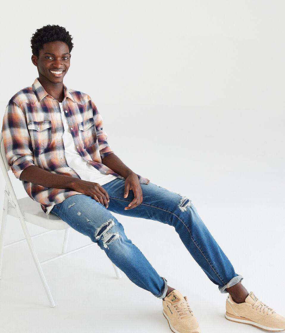 Aéropostale Super Skinny Soft Flex Jean Dark Wash