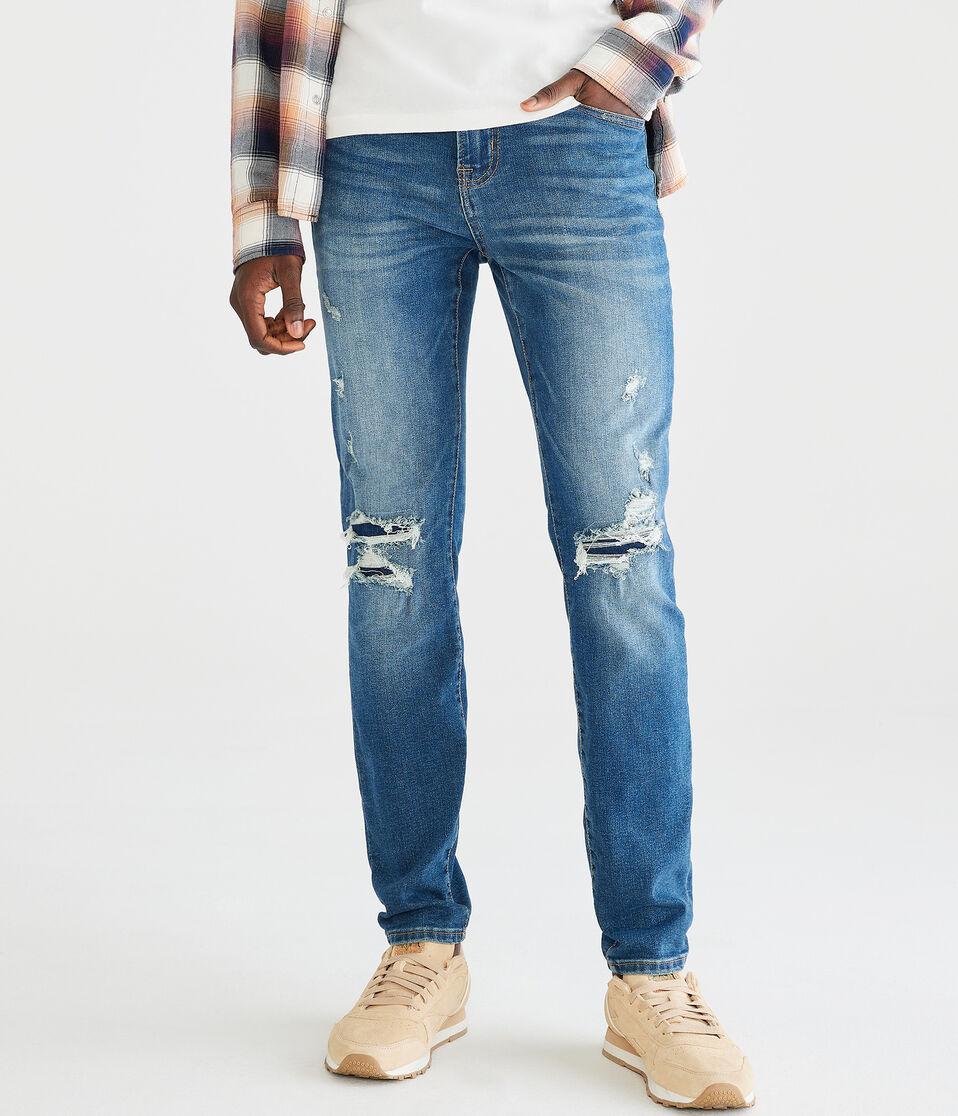 aéropostale Super Skinny Soft Flex Jean dark wash