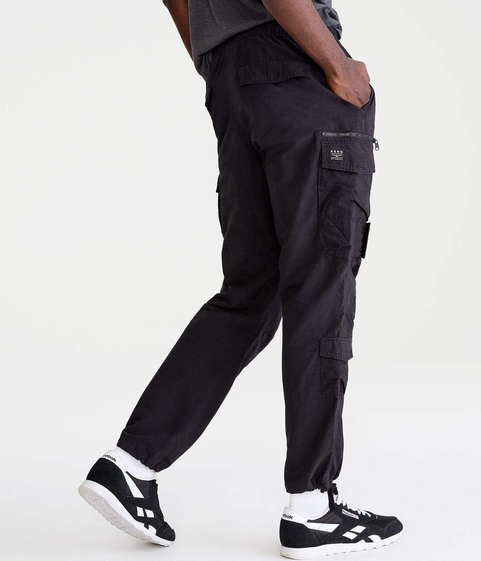 Aéropostale Tech Utility Pants Black Fox