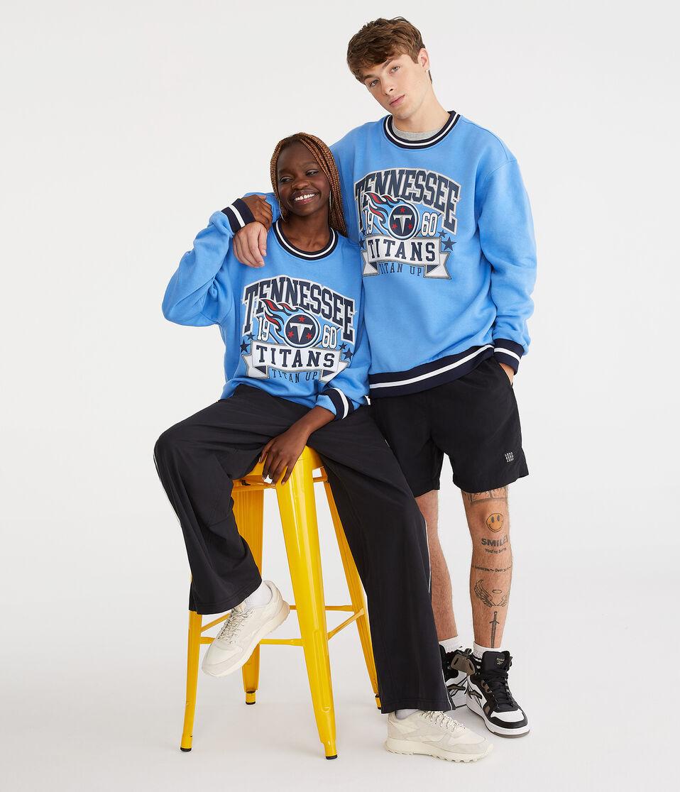 Aéropostale Tennessee Titans Crew Sweatshirt Blue