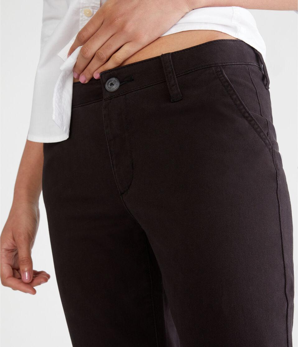 Aéropostale Twill Classic Uniform Pants Black