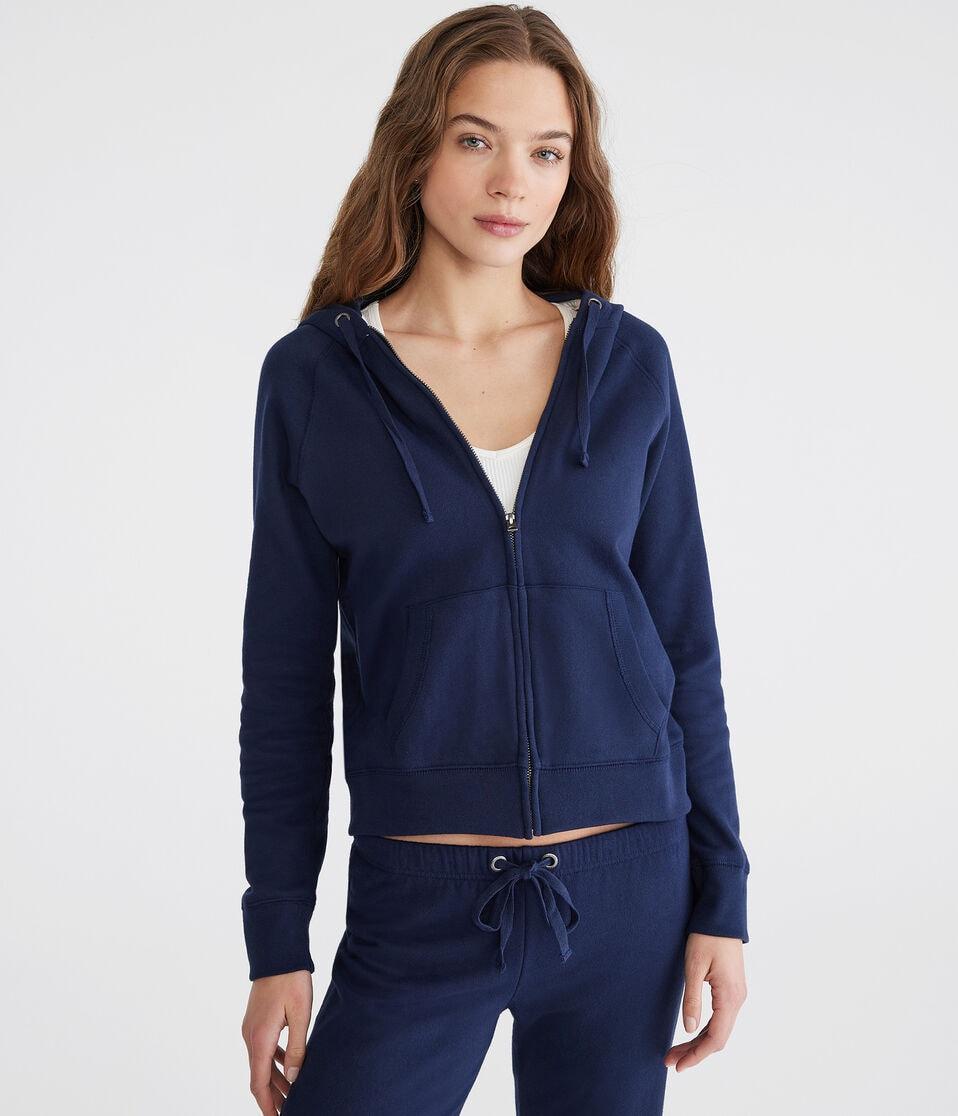 aéropostale Uniform Full-Zip Hoodie classic navy