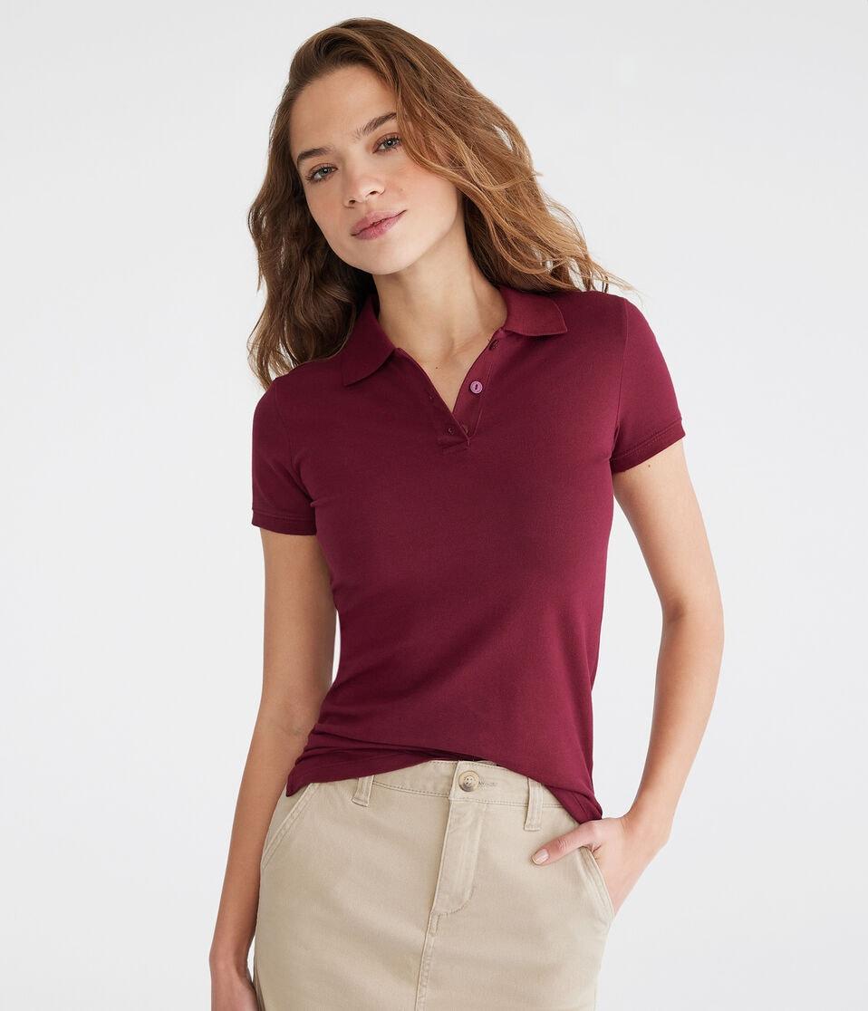 Aéropostale Uniform Piqué Polo Classic Auburn