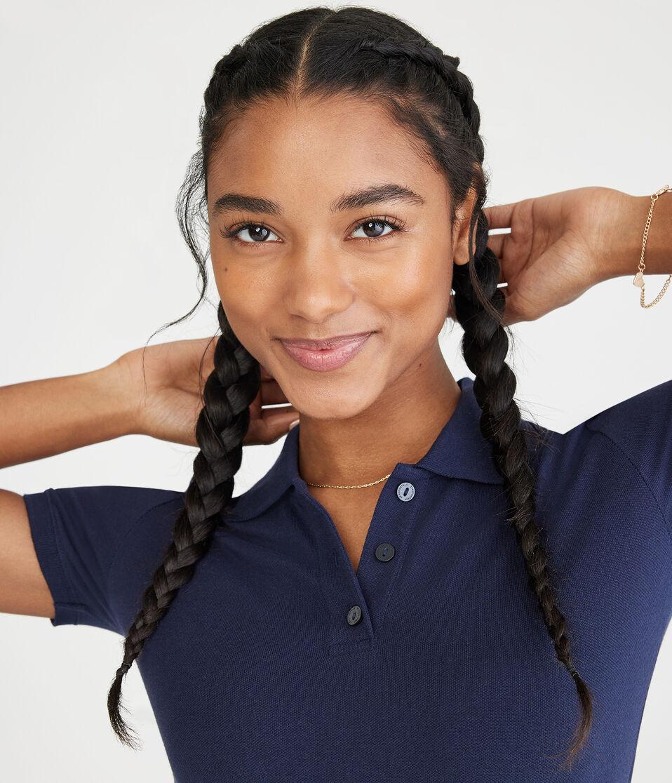 Aéropostale Uniform Piqué Polo Classic Navy