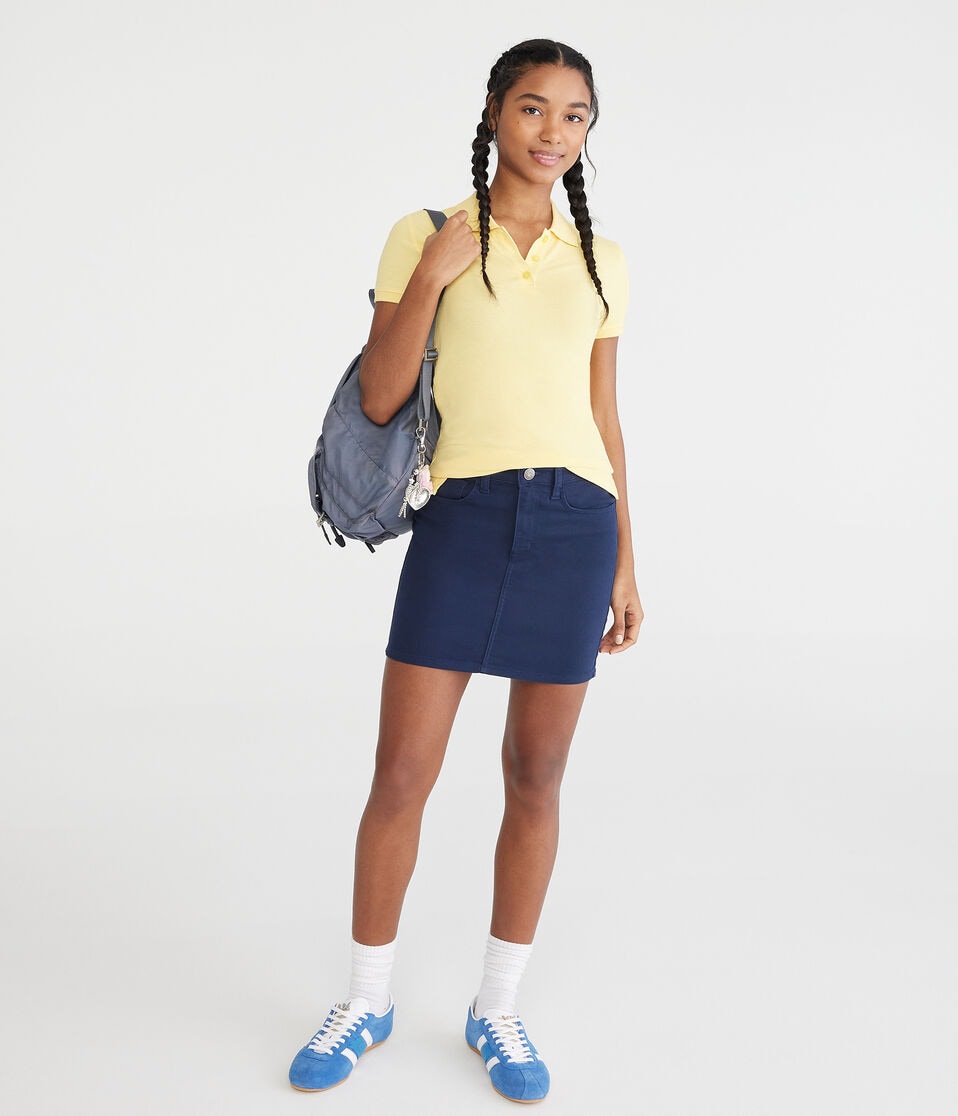 Aéropostale Uniform Piqué Polo Sun Shower