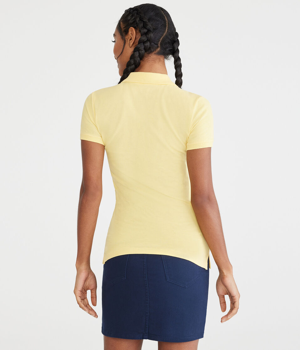 Aéropostale Uniform Piqué Polo Sun Shower
