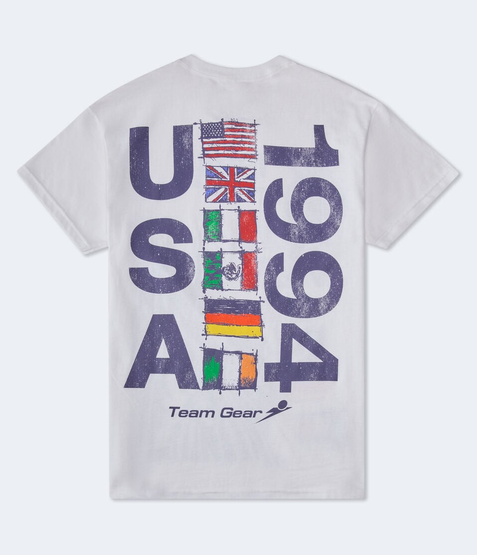 Aéropostale USA 1994 Relaxed Graphic Tee White