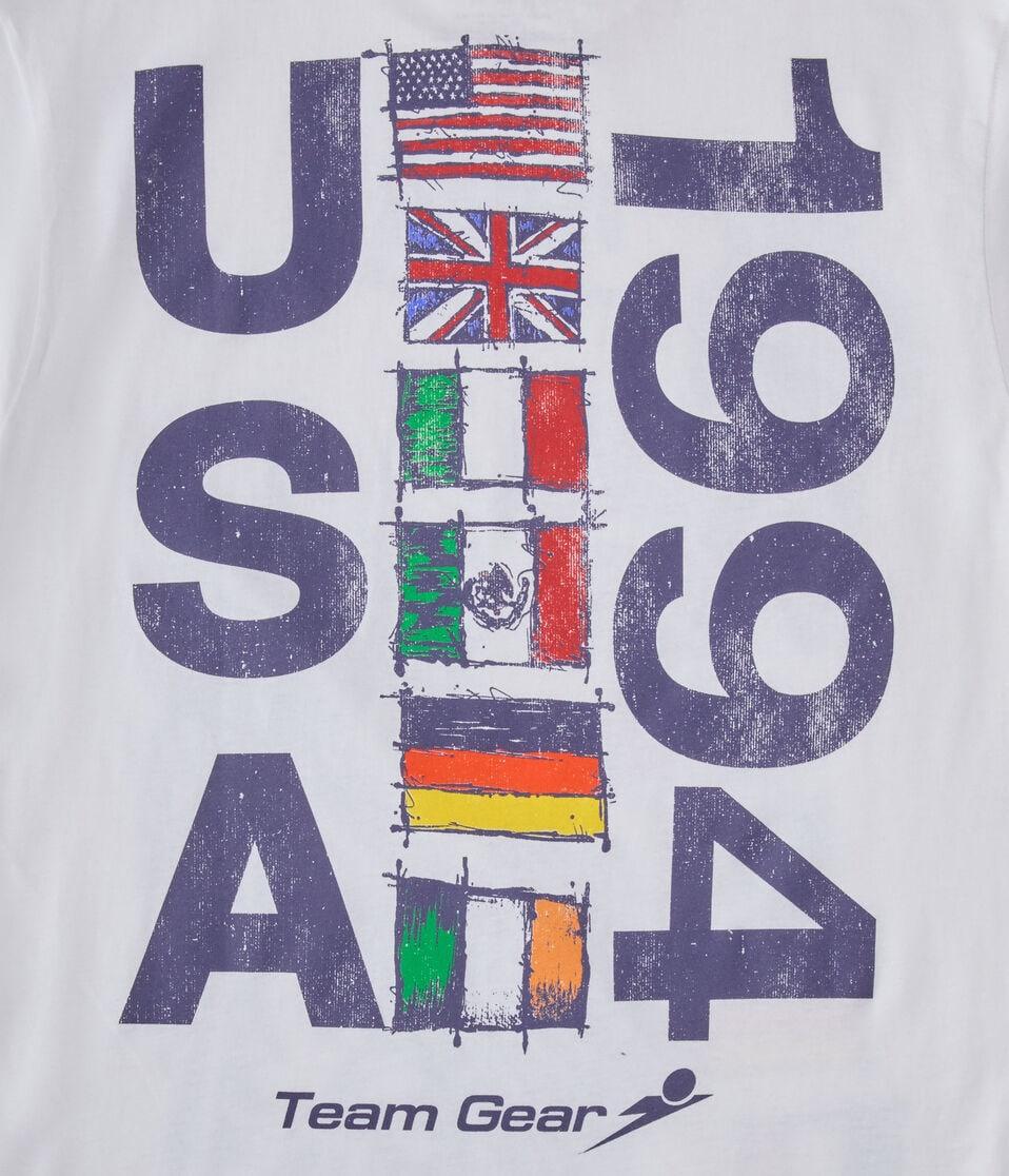 Aéropostale USA 1994 Relaxed Graphic Tee White