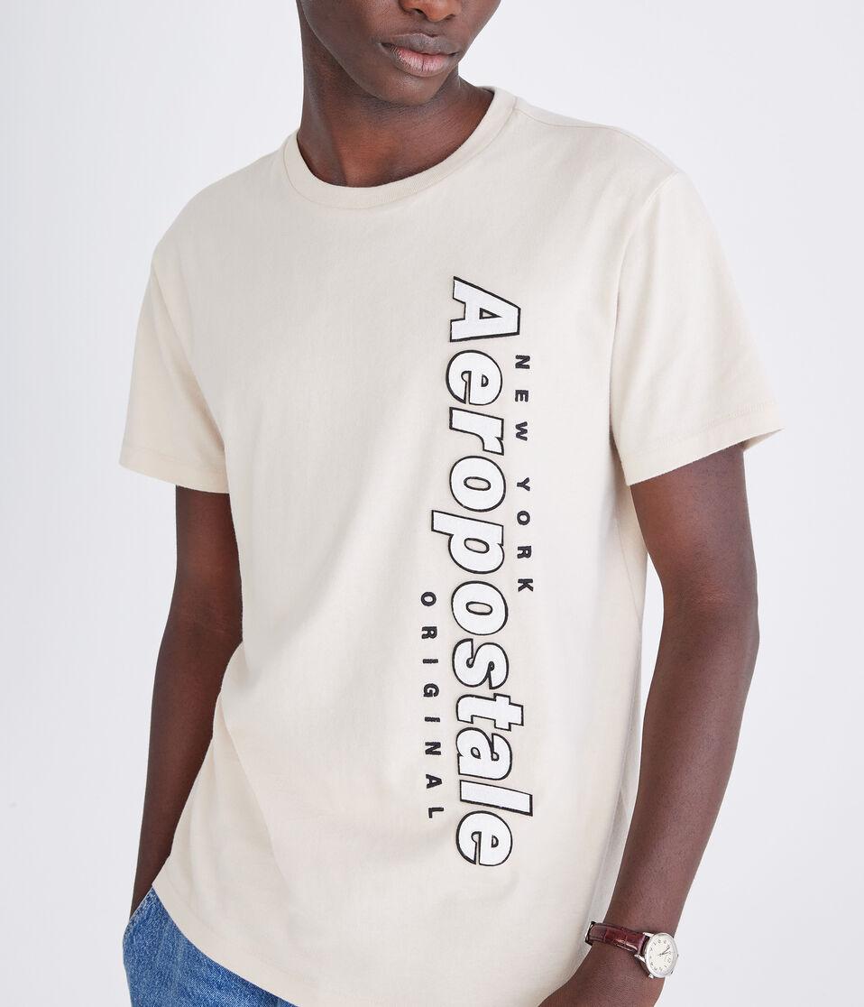 Aéropostale Aeropostale Vertical Appliqué Graphic Tee Bungalow