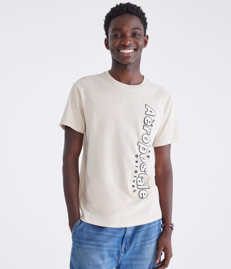 aéropostale Aeropostale Vertical Appliqué Graphic Tee bungalow