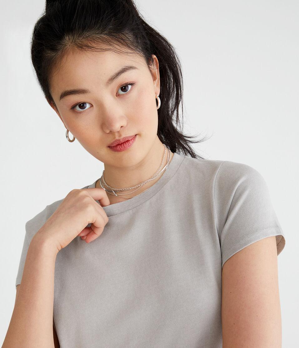 Aéropostale Washed Vintage Fit Crew Tee Glacier