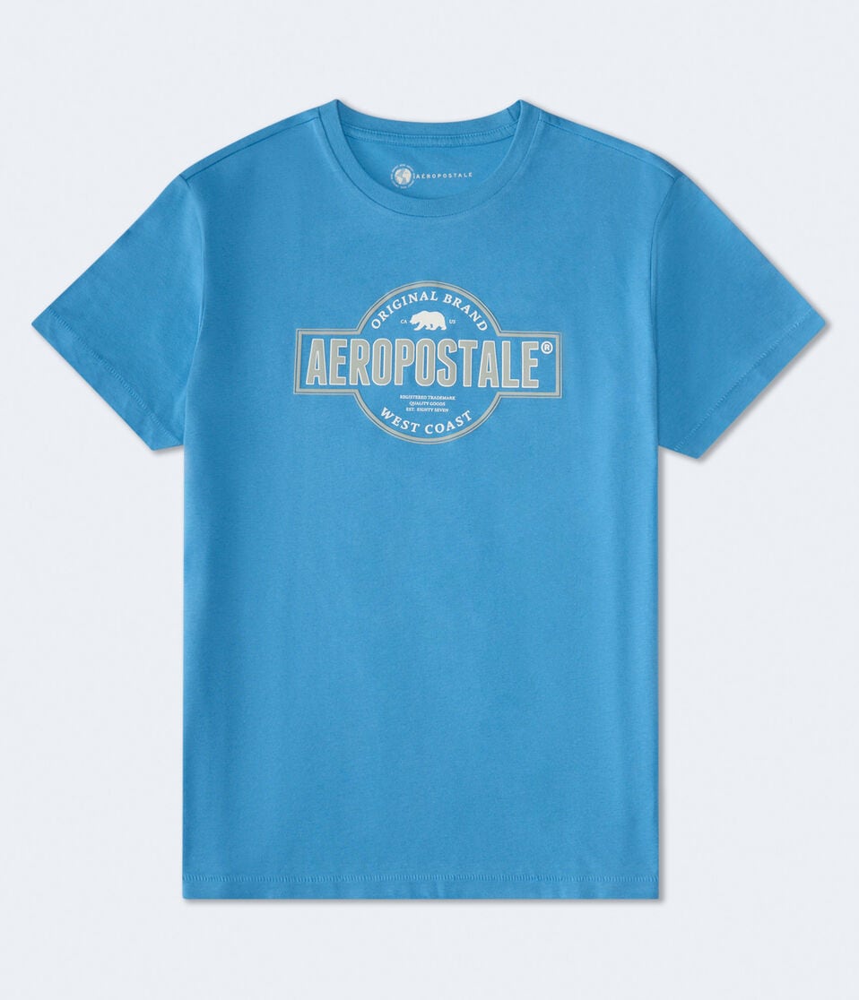 aéropostale Aeropostale West Coast Graphic Tee lux blue