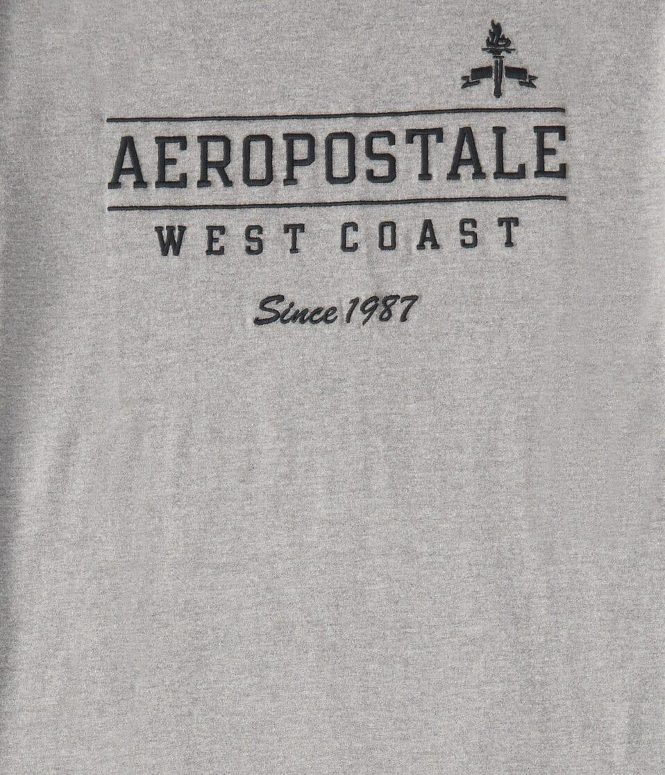 Aéropostale Aeropostale West Coast Graphic Tee Med Hthr Grey
