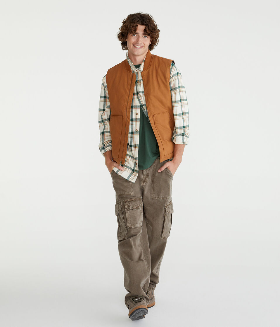 Aéropostale Workwear Vest Tan